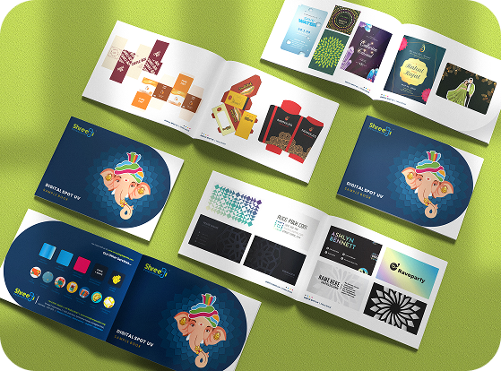 Spot UV Book