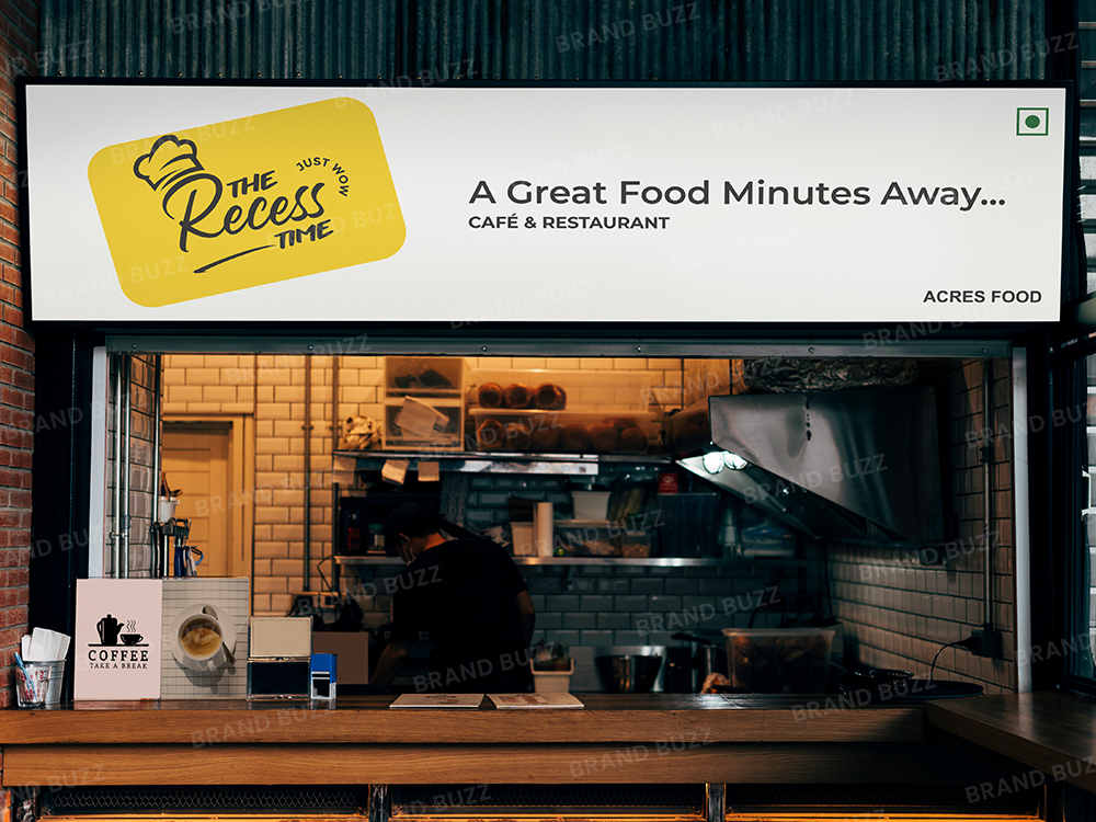 Creative Banner Design - The Recess Time Cafe
