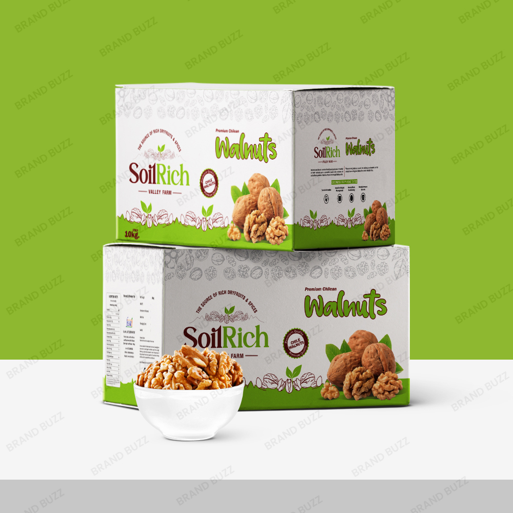 SoilRich Walnut Pakaging Brand Buzz 1000px1000px